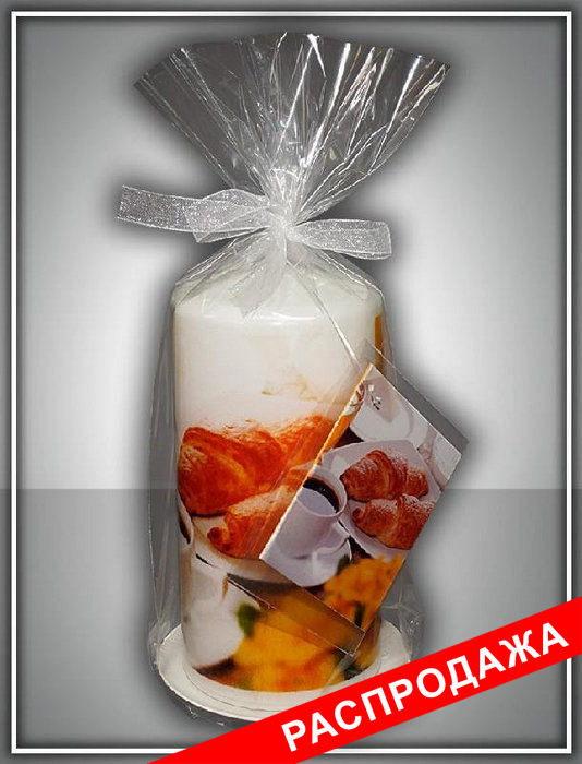 свеча пенек "доброе утро"